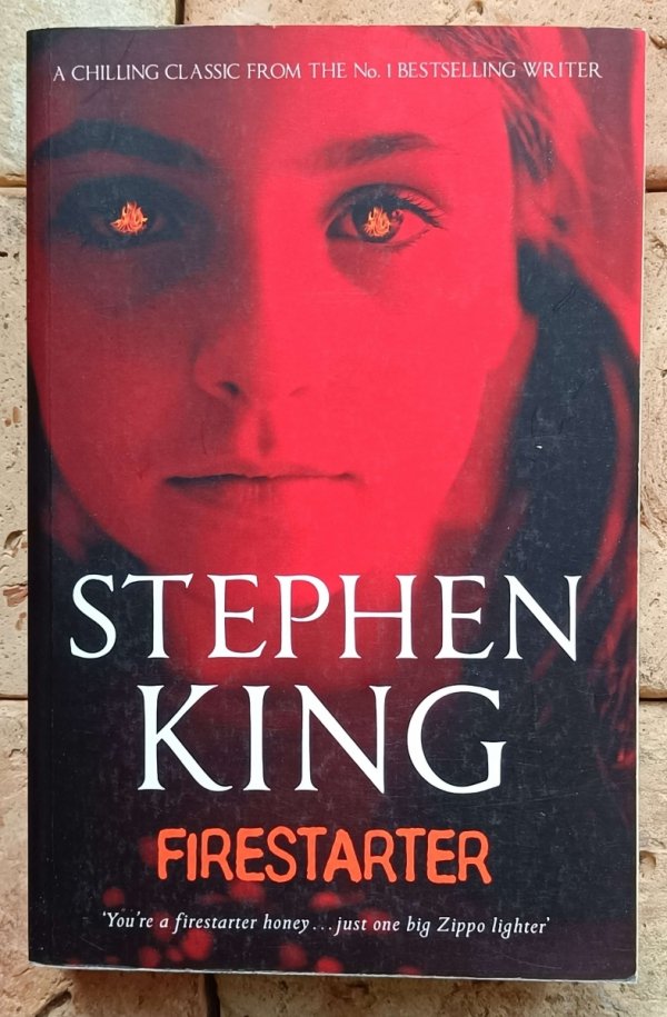 Stephen King - Firestarter - okładka