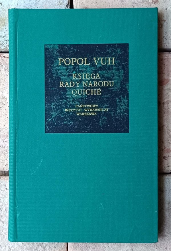 Popol Vuh • Księga Rady Narodu Quiche - okładka
