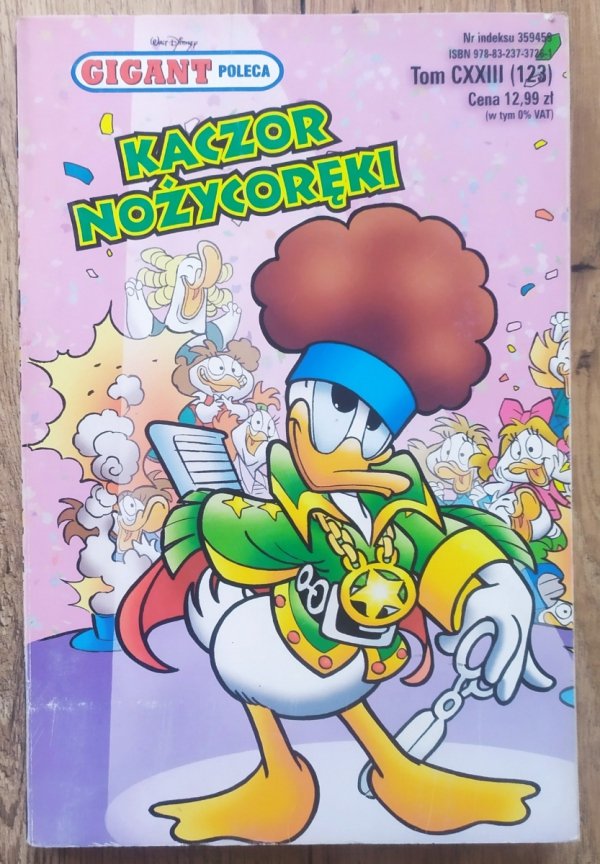 Gigant tom CXXIII (123) Kaczor Nożycoręki