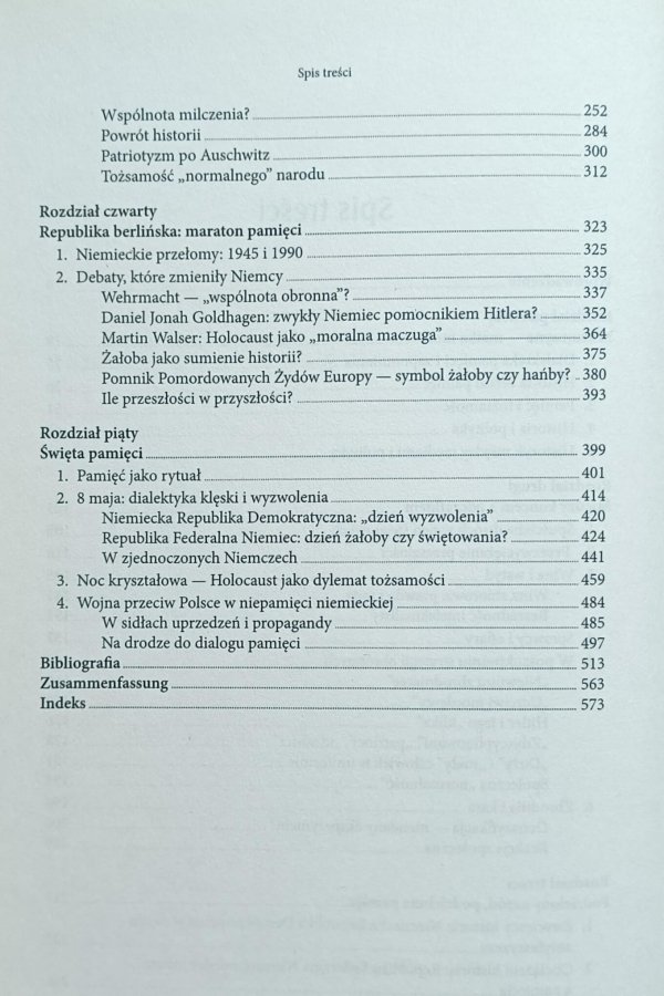 Anna Wolff-Powęska - Pamięć - brzemie i uwolnienie