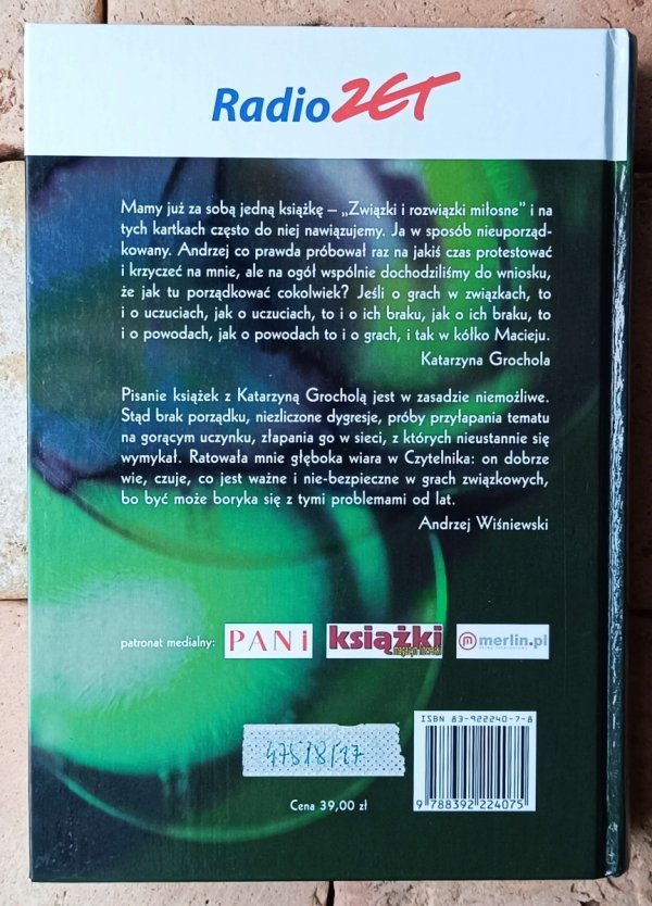 Katarzyna Grochola, Andrzej Wiśniewski - Gry i zabawy małżeńskie i pozamałżeńskie - okładka