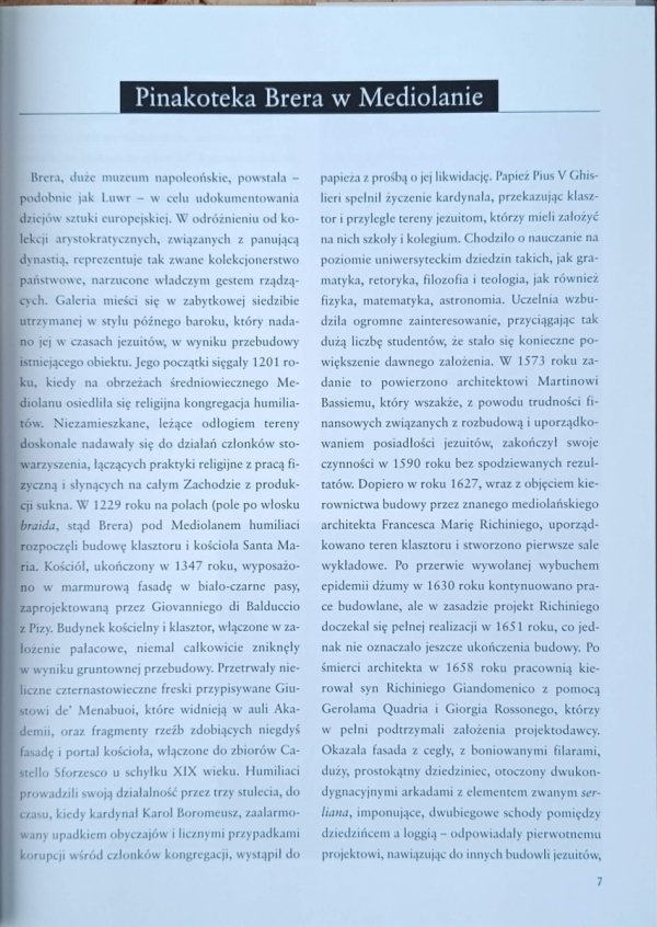 Muzea Świata • Pinakoteka Brera. Mediolan - fragment