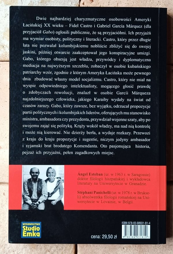 Angel Esteban Gabo i Fidel. Pejzaż przyjaźni - okładka