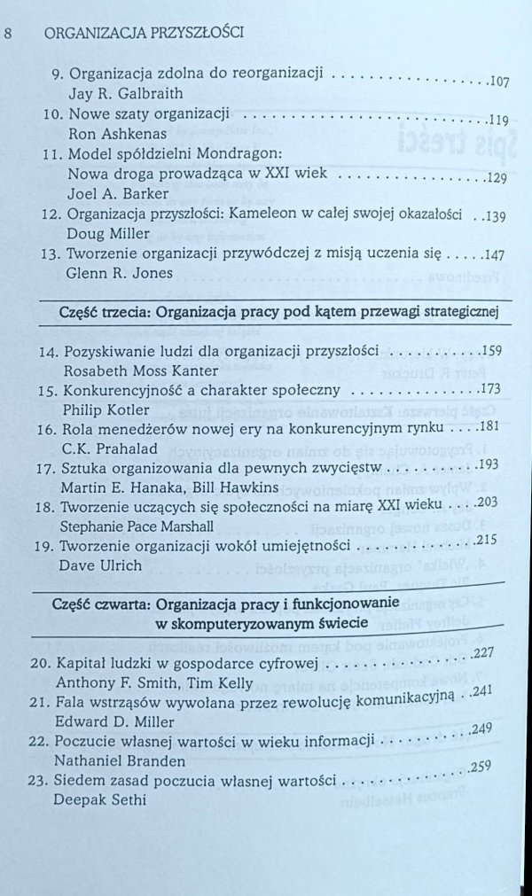 Fundacja Druckera - Organizacja przyszłości