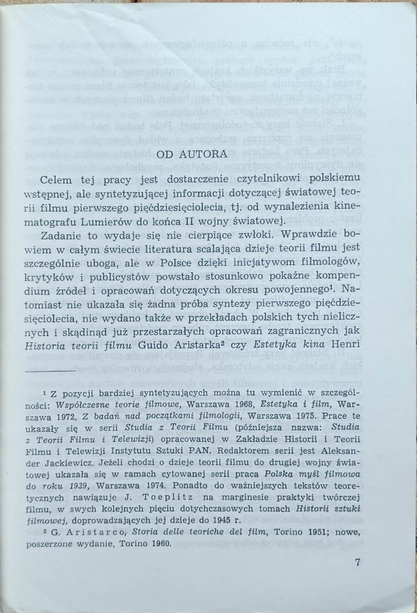 Zbigniew Czeczot-Gawrak - Zarys dziejów teorii filmu pierwszego pięćdziesięciolecia 1895-1945