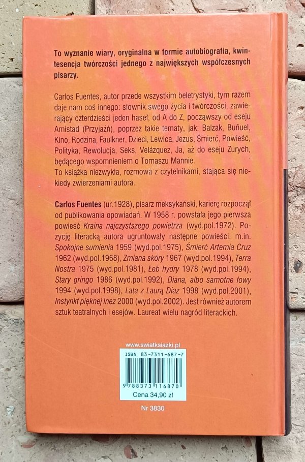 Carlos Fuentes - W to wierzę