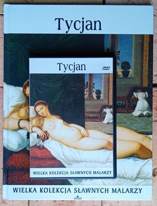Tycjan Wielka kolekcja sławnych malarzy Tom 4 + DVD - okładka