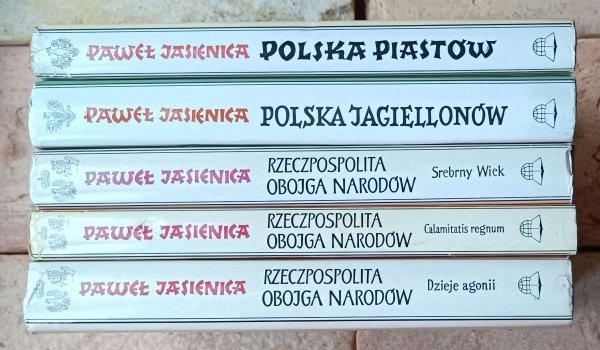 Paweł Jasienica Polska Piastów - Polska Jagiellonów - Rzeczpospolita Obojga Narodów - okładka