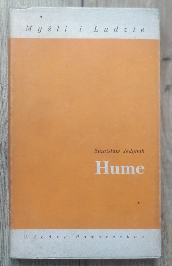 Stanisław Jedynak Hume - okładka