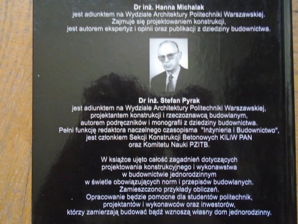 Hanna Michalak, Stefan Pyrak • Domy jednorodzinne. Konstruowanie i obliczanie