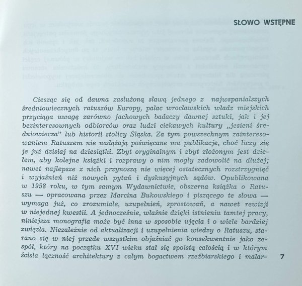Mieczysław Zlat • Ratusz wrocławski