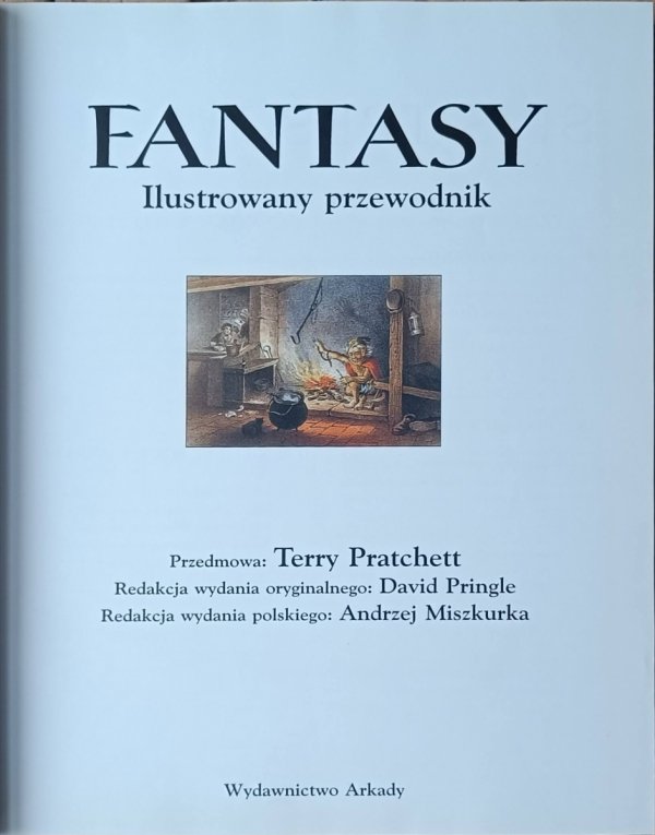 David Pringle  Fantasy. Ilustrowany przewodnik - strona tytułowa