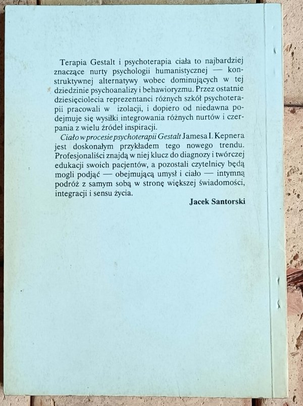 James Kepner - Ciało w procesie psychoterapii Gestalt