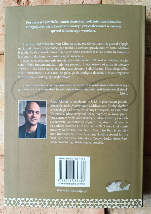 Ayad Akhtar • Amerykański derwisz - okładka