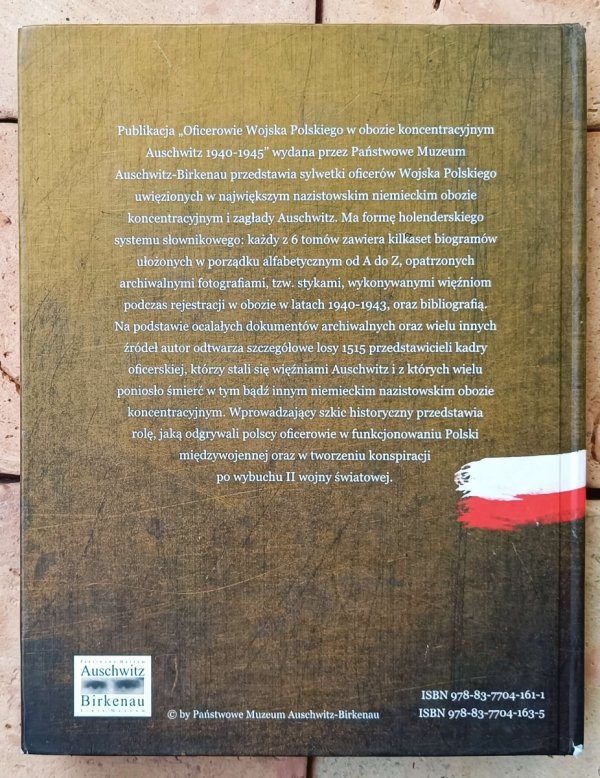 Jerzy Dębski • Oficerowie Wojska Polskiego w obozie koncentracyjnym Auschwitz 1940-1945. Słownik biograficzny tom 2