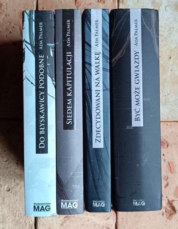 Ada Palmer - Terra Ignota | 4 tomy | komplet - grzbiet