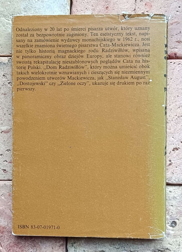 Mackiewicz - Dom Radziwiłłów