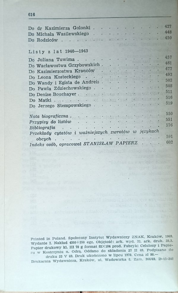 Bolesław Miciński • Pisma | Podróże do piekieł i inne - spis treści