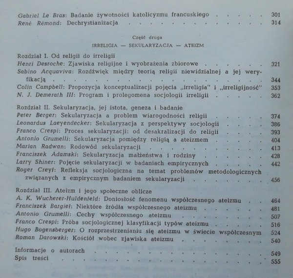 Socjologia religii • Wybór tekstów