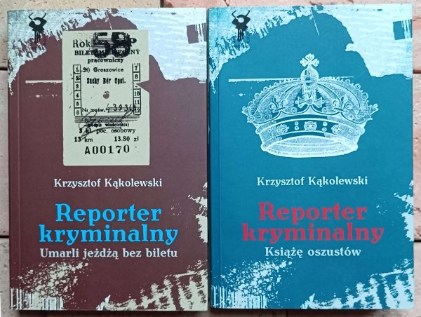 Krzysztof Kąkolewski x2 • Reporter kryminalny | 2 tomy - okładka