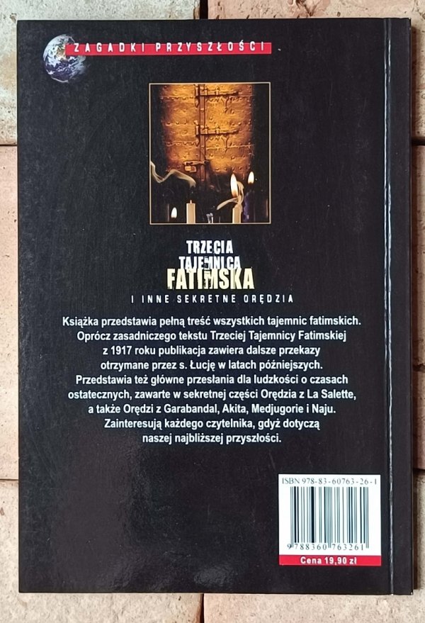 Andy Collins • Trzecia Tajemnica Fatimska i inne sekretne orędzia - okładka