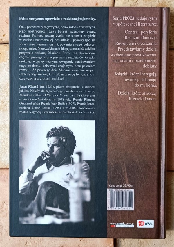 Juan Marse • Dziewczyna w złotych majtkach - okładka
