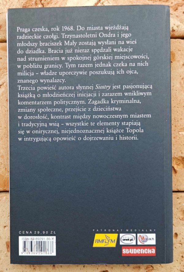 Jachym Topol Nocna praca - okładka