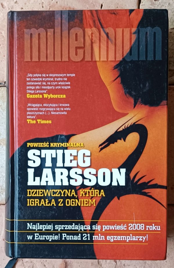 Stieg Larsson Trylogia Millennium [komplet] TWARDA OPRAWA - okładka