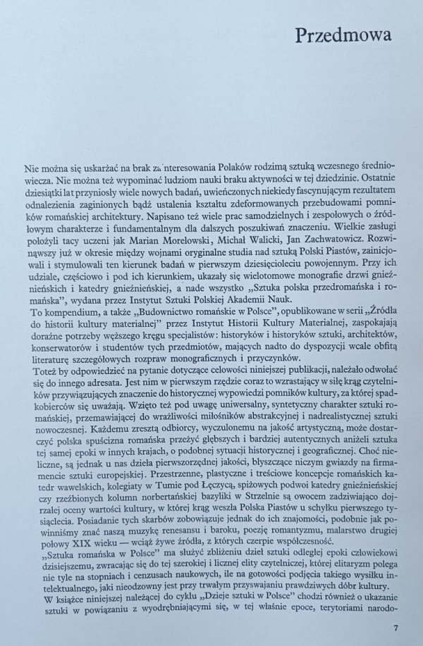 Zygmunt Świechowski  Sztuka romańska w Polsce 