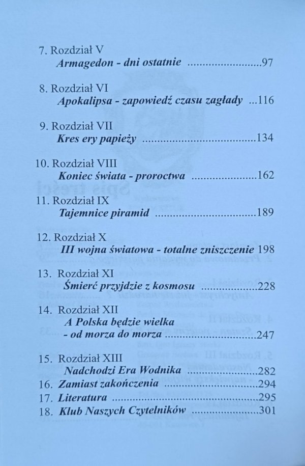 Robert Haasler Księga zagłady. Przepowiednie na koniec świata