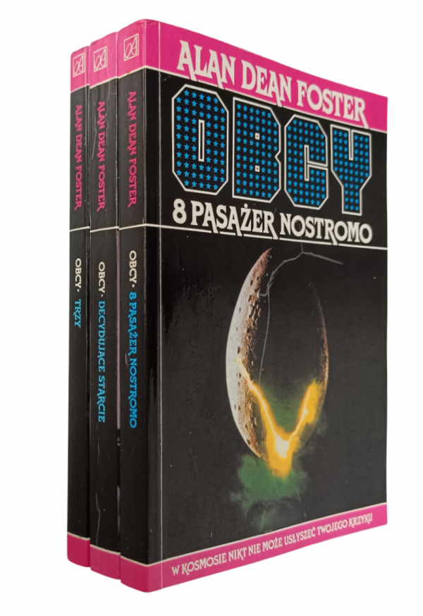 Alan Dean Foster • Cykl Obcy | komplet 3 tomów - okładka