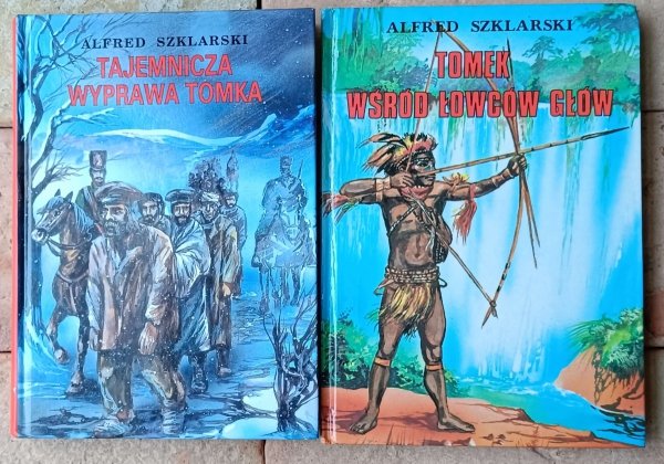 Alfred Szklarski x9 • Przygody Tomka Wilmowskiego | komplet | twarda - okładka