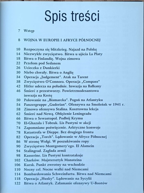 Chris Bishop, Chris McNab • Kampanie II wojny światowej. Dzień po dniu - spis treści
