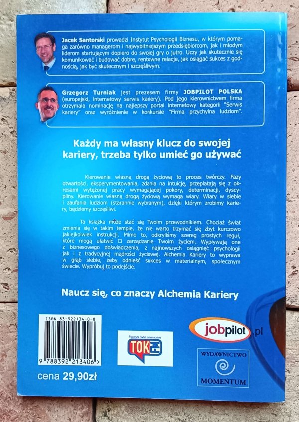 Jacek Santorski, Grzegorz Turniak - Alchemia Kariery