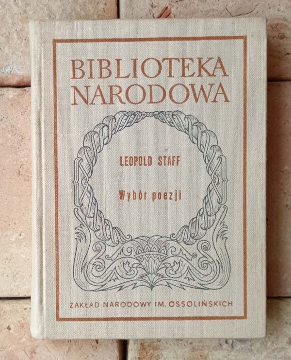 Leopold Staff • Wybór poezji - okładka