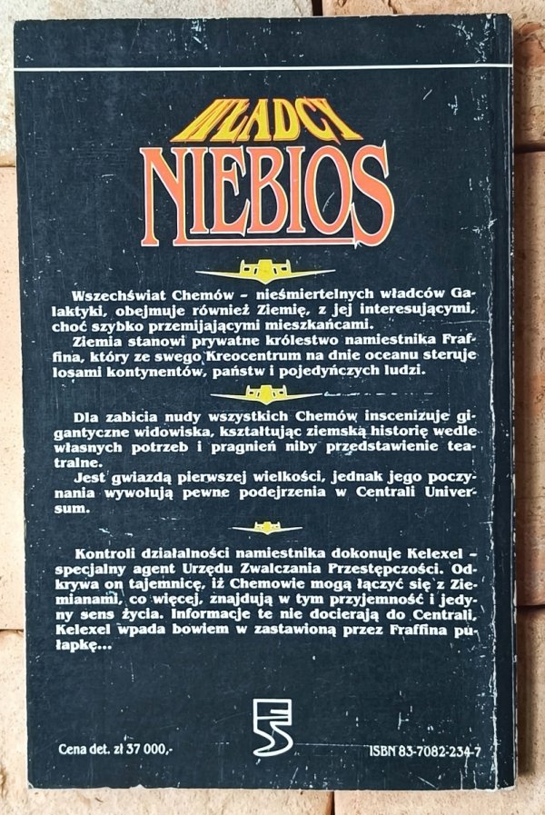 Frank Herbert  Władcy niebios - okładka