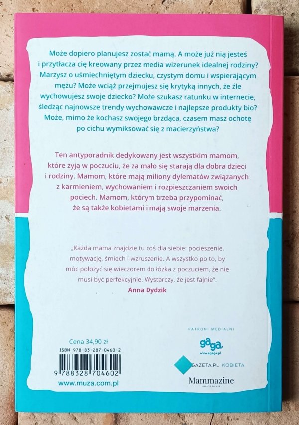 Anna Dydzik Nieperfekcyjna mama - okładka