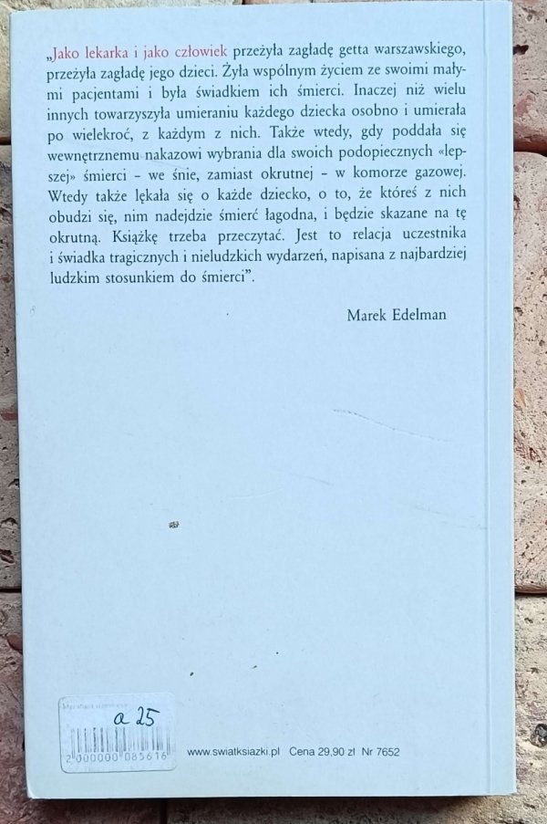 Adina Blandy Szwajger - I więcej nic nie pamiętam - okładka