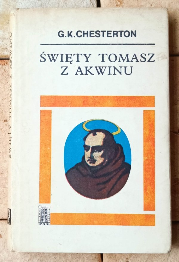 Gilbert Keith Chesterton • Święty Tomasz z Akwinu - okładka