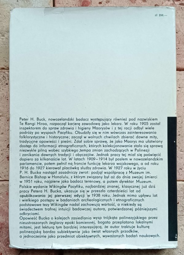 Peter H. Buck Wikingowie Pacyfiku - okładka