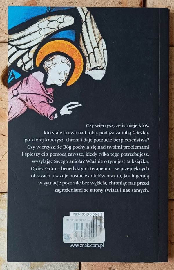 Anselm Grun • Każdy ma swojego anioła - okładka