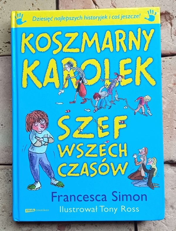 Francesca Simon - Koszmarny Karolek - 5 książek - komplet - okładka