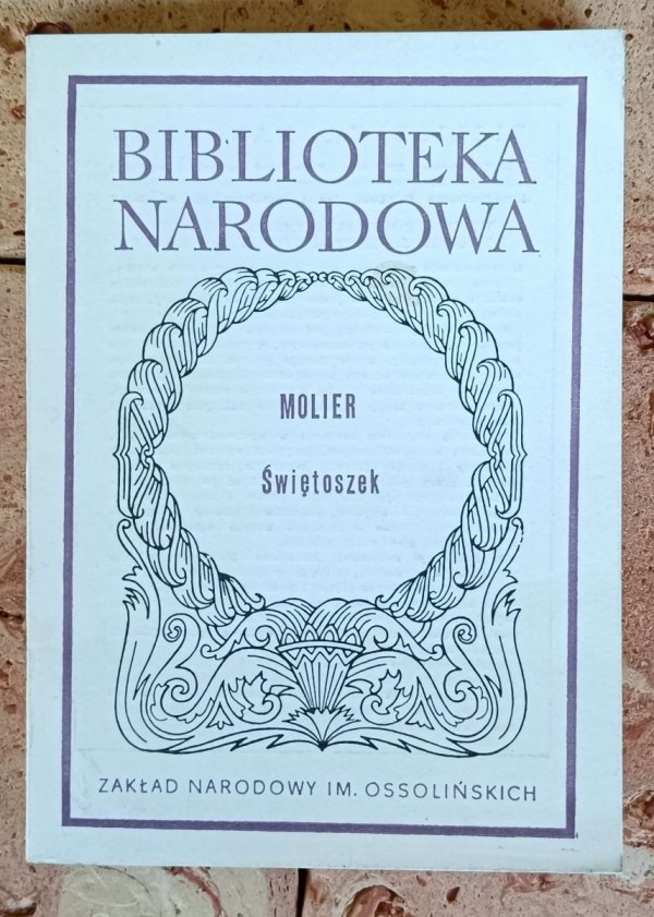 Molier - Świętoszek - okładka