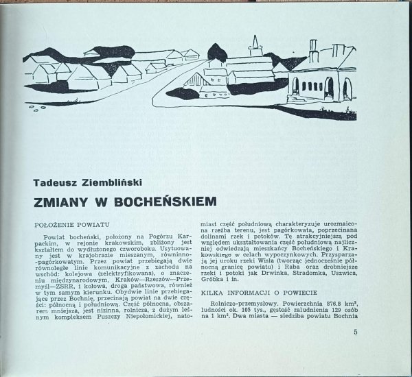 Jan Skarbowski Ziemia bocheńska - fragment