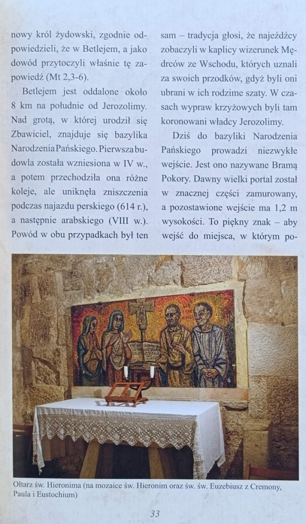 Mariusz Szmajdziński Ziemia Święta z Ewangelią świętego Łukasza - fragment