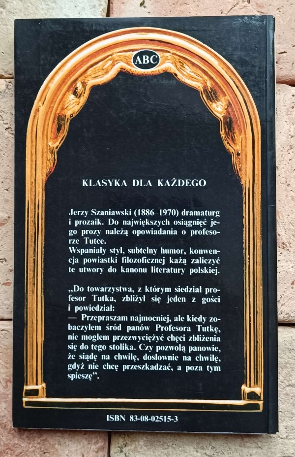 Jerzy Szaniawski - Profesor Tutka