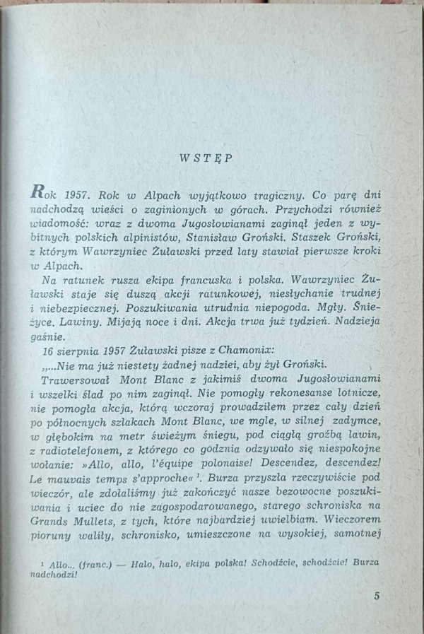 Wawrzyniec Żuławski • Sygnały ze skalnych ścian. Tragedie tatrzańskie. Wędrówki alpejskie. Skalne lato - fragment