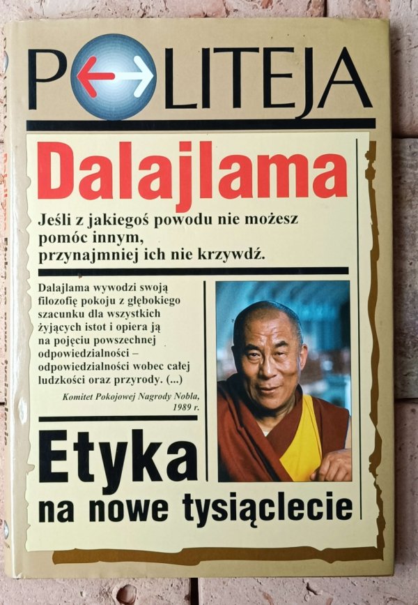 Dalajlama Etyka na nowe tysiąclecie - okładka