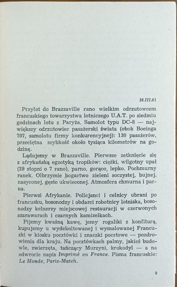 Wiesław Nasiłowski • Monganga znaczy lekarz [Naokoło świata] fragment książki
