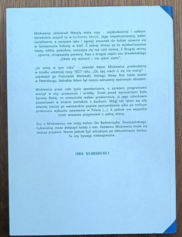 red. Zbigniew Majchrowski, Wojciech Owczarski • Mickiewicz. Sen i widzenie